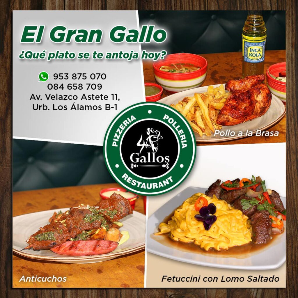 4 Gallos Pollería  Restaurant